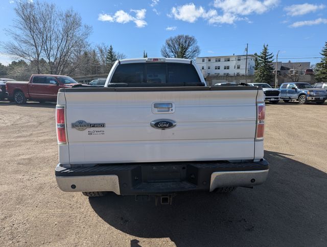 2014 White Platinum Clearcoat Metallic Ford F-150 King Ranch 4X4 Truck