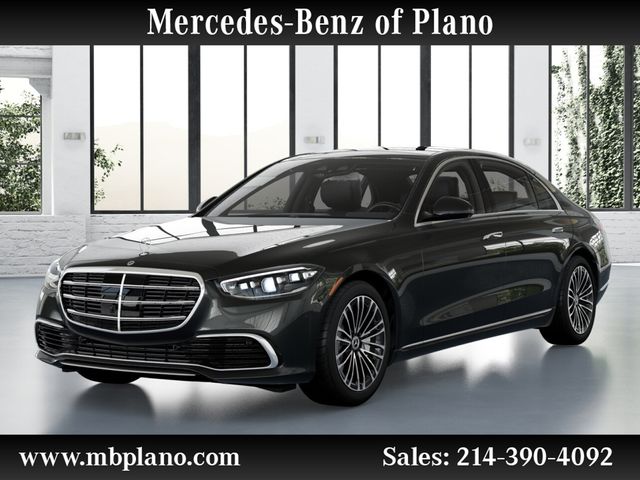 Graphite Gray Metallic 2021 Mercedes-Benz S-Class Sedan All-Wheel Drive 9-Speed Automatic