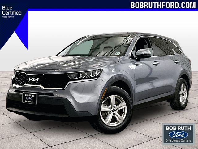 2023 Kia Sorento LX Silver at Rafferty Subaru