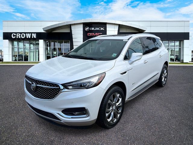 White Frost 2019 Buick Enclave SUV / Crossover Front-Wheel Drive 9-Speed Automatic