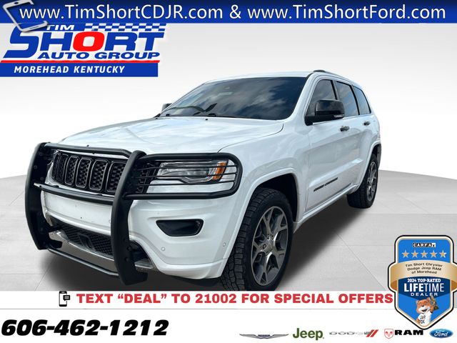Bright White Clearcoat 2019 Jeep Grand Cherokee Overland 4WD SUV / Crossover Four-Wheel Drive 8-Speed Automatic