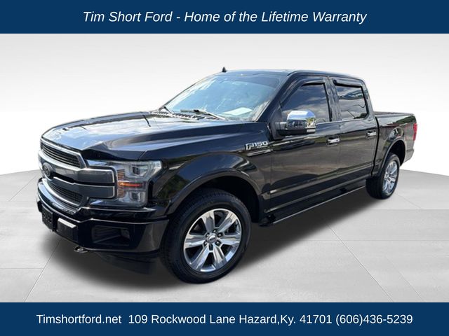 Shadow Black 2018 Ford F-150 Pickup Truck Four-Wheel Drive Automatic