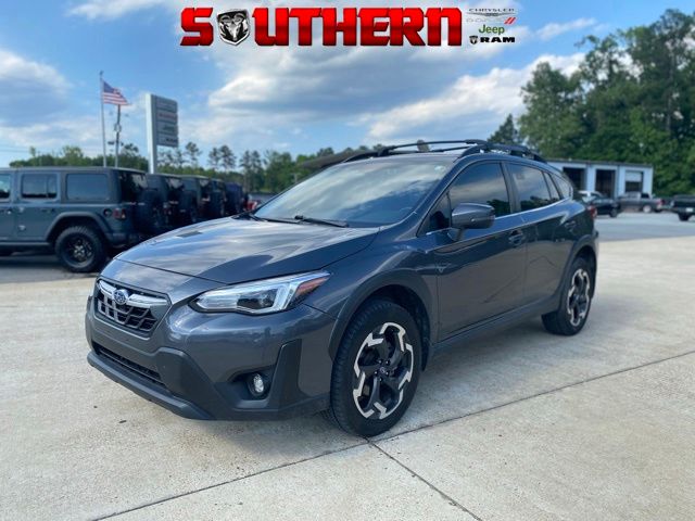 Gray Metallic 2021 Subaru Crosstrek Limited AWD SUV / Crossover All-Wheel Drive Continuously Variable Transmission