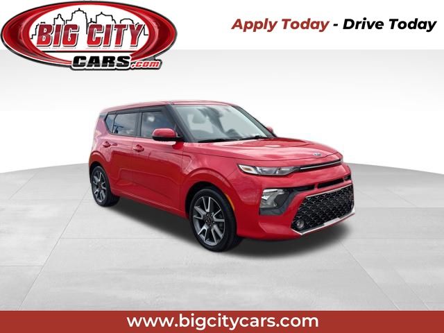 Inferno Red 2020 Kia Soul GT-Line FWD SUV / Crossover Front-Wheel Drive Continuously Variable Transmission