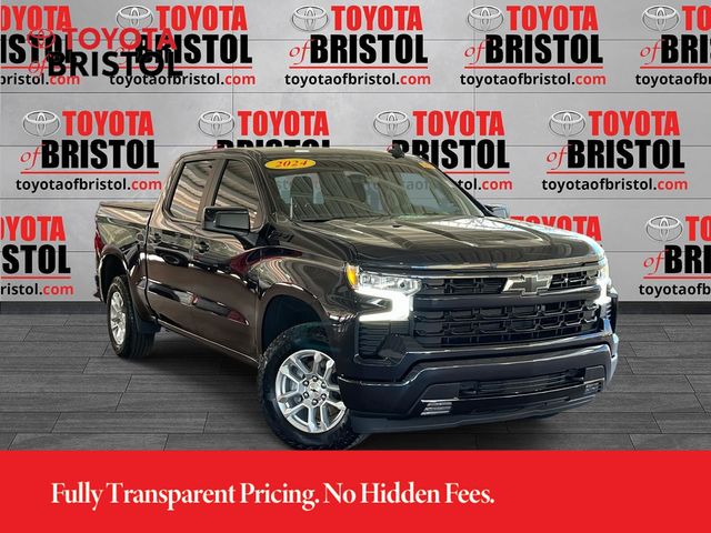 Ash 2024 Chevrolet Silverado 1500 RST Crew Cab 4WD Pickup Truck Four-Wheel Drive Automatic
