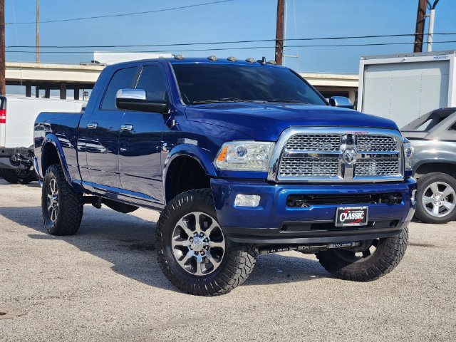 Blue Streak Pearlcoat 2016 RAM 3500 Pickup Truck Four-Wheel Drive 6-Speed Automatic