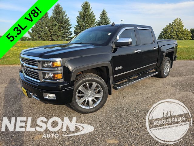 Black 2014 Chevrolet Silverado 1500 Pickup Truck Four-Wheel Drive 6-Speed Automatic Overdrive