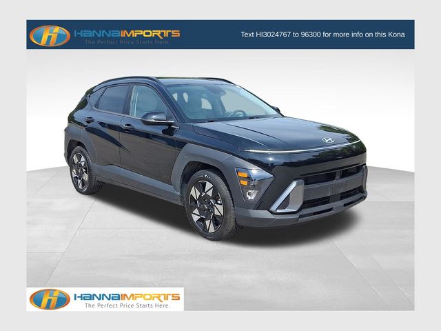 Abyss Black Pearl 2024 Hyundai Kona SUV / Crossover Front-Wheel Drive Continuously Variable Transmission