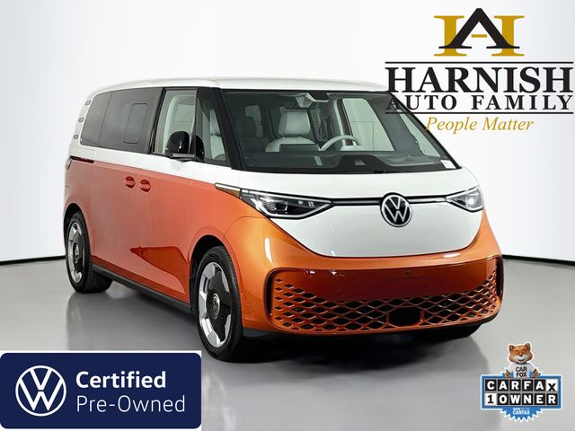 Orange 2025 Volkswagen ID.Buzz Minivan All-Wheel Drive Automatic