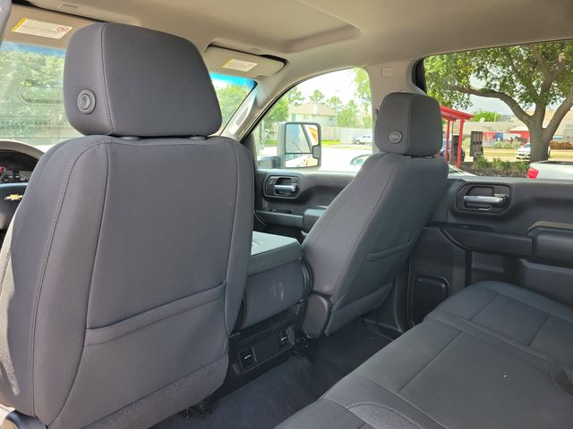 2022 Chevrolet Silverado 2500HD Custom White at Wharton Chevrolet GMC