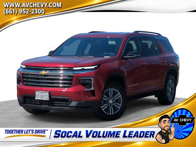 Radiant Red Tintcoat 2025 Chevrolet Traverse SUV / Crossover Front-Wheel Drive 8-Speed Automatic