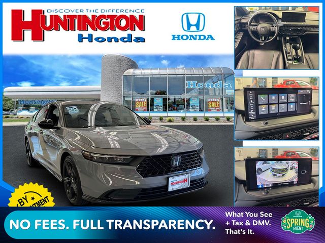 used 2023 Honda Accord Hybrid car, priced at $26,239