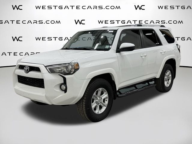 Super White 2019 Toyota 4Runner SUV / Crossover Four-Wheel Drive 5-Speed Automatic Overdrive