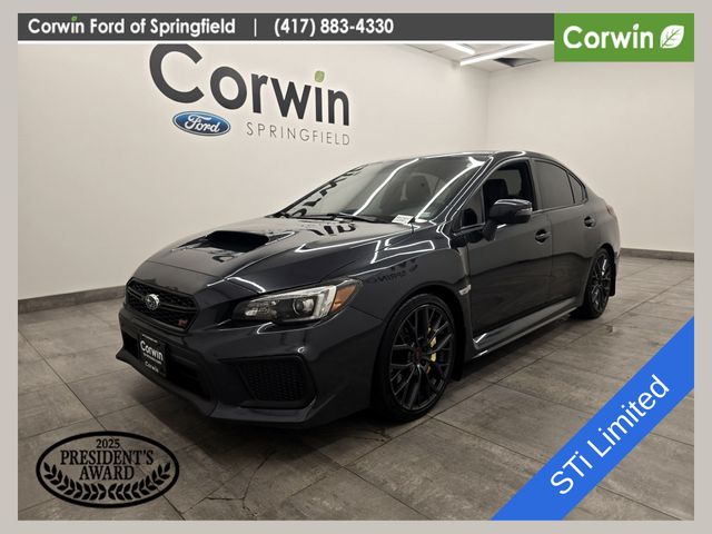 2018 Subaru WRX STI Limited AWD with Low Profile Spoiler