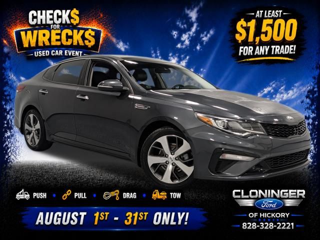 Gray 2020 Kia Optima Sedan Front-Wheel Drive 6-Speed Automatic