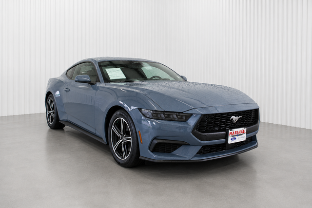 Vapor Blue 2025 Ford Mustang Coupe Rear-Wheel Drive Automatic