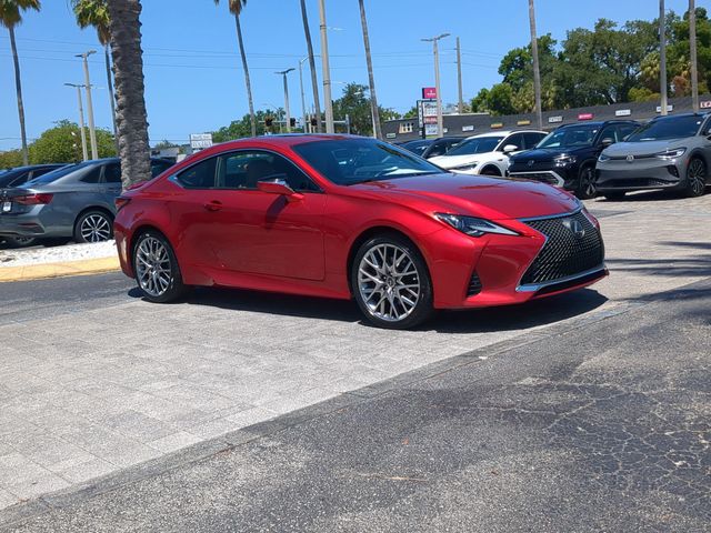Infrared 2020 Lexus RC 350 RWD Coupe Rear-Wheel Drive 8-Speed Automatic