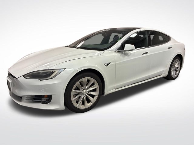White 2018 Tesla Model S 75D AWD Sedan All-Wheel Drive 1-Speed Automatic