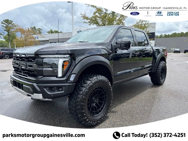 Agate Black Metallic 2025 Ford F-150 Pickup Truck Four-Wheel Drive Automatic