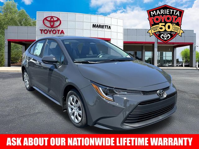 Underground 2026 Toyota Corolla LE FWD Sedan Front-Wheel Drive Continuously Variable Transmission