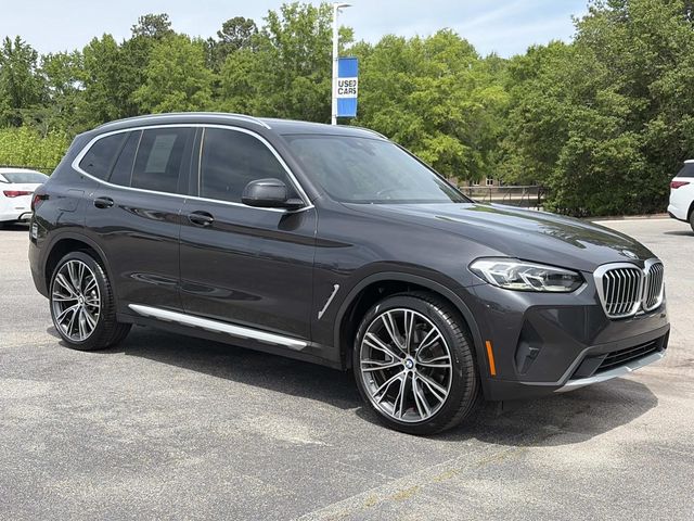 Gray (Dark Graphite) 2023 BMW X3 sDrive30i RWD SUV / Crossover Rear-Wheel Drive 8-Speed Automatic