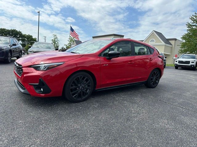 Pure Red 2024 Subaru Impreza Wagon All-Wheel Drive Continuously Variable Transmission