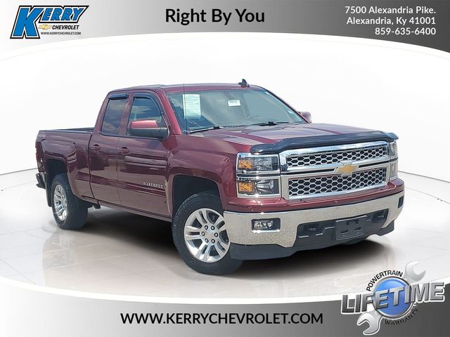 Red (Deep Ruby Metallic) 2015 Chevrolet Silverado 1500 Pickup Truck Four-Wheel Drive 6-Speed Automatic Overdrive