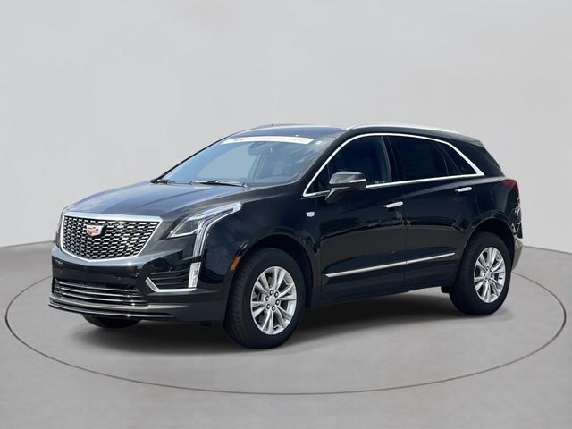 Stellar Black Metallic 2025 Cadillac XT5 SUV / Crossover Front-Wheel Drive 9-Speed Automatic