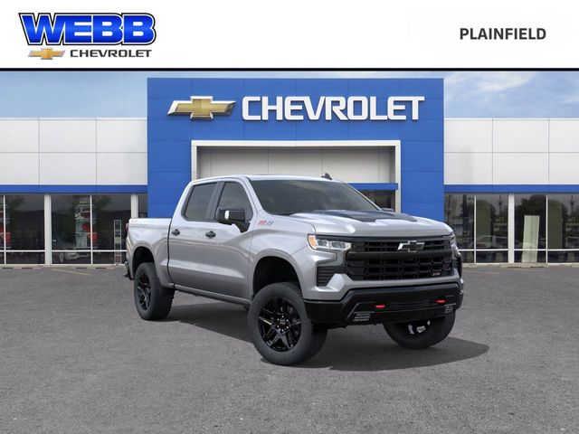 Sterling Gray Metallic 2026 Chevrolet Silverado 1500 LT Trail Boss Crew Cab 4WD Pickup Truck Four-Wheel Drive Automatic
