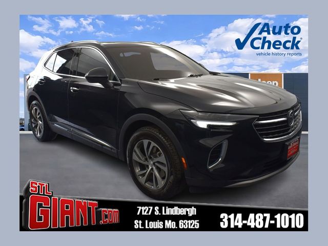 Black (Ebony Twilight Metallic) 2021 Buick Envision Essence FWD SUV / Crossover Front-Wheel Drive 9-Speed Automatic