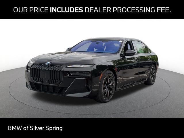 Black Sapphire Metallic 2026 BMW i7 xDrive60 Sedan All-Wheel Drive Automatic