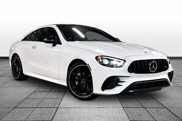 MANUFAKTUR Moonlight White Metallic 2023 Mercedes-Benz E-Class AMG E 53 4MATIC Convertible All-Wheel Drive 9-Speed Automatic