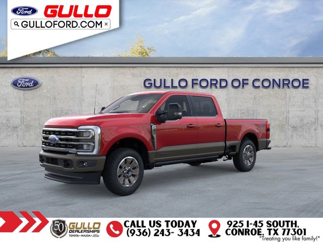 Ruby Red Metallic Tinted Clearcoat 2026 Ford F-250 Super Duty Pickup Truck Four-Wheel Drive Automatic