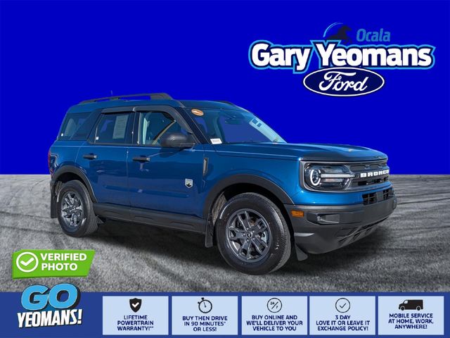 Atlas Blue Metallic 2024 Ford Bronco Sport SUV / Crossover All-Wheel Drive 8-Speed Automatic