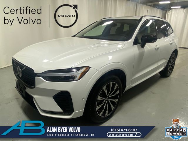 Crystal White Metallic 2025 Volvo XC60 SUV / Crossover All-Wheel Drive Automatic