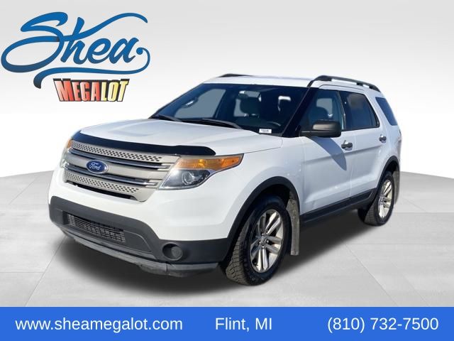 Oxford White 2015 Ford Explorer Base 4WD SUV / Crossover All-Wheel Drive 6-Speed Automatic