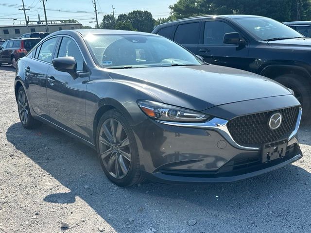 Machine Gray Metallic 2018 Mazda MAZDA6 Sedan Front-Wheel Drive 6-Speed Automatic