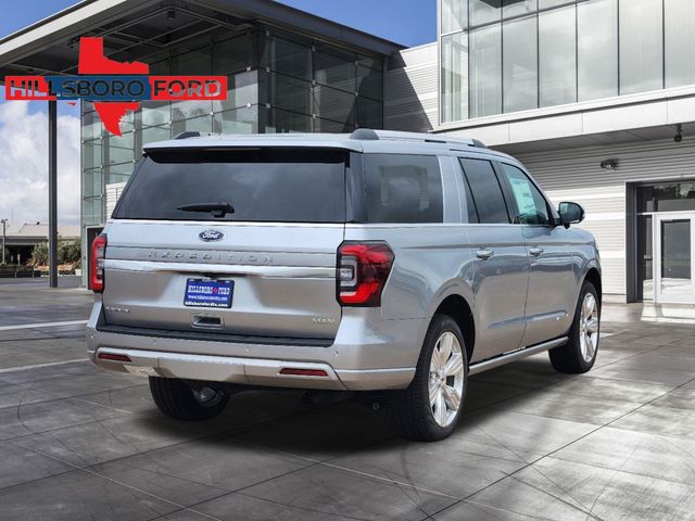 2024 Iconic Silver Metallic Ford Expedition Max Platinum RWD SUV