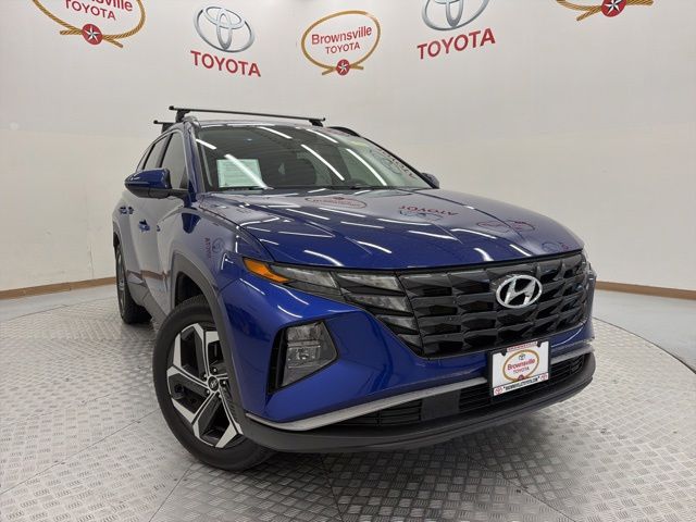 Intense Blue 2022 Hyundai Tucson SEL AWD SUV / Crossover All-Wheel Drive 8-Speed Automatic