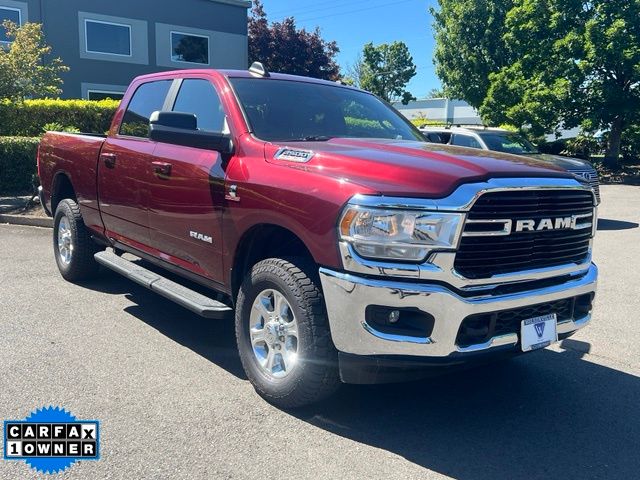 Delmonico Red Pearlcoat 2021 RAM 2500 Big Horn Crew Cab 4WD Pickup Truck Four-Wheel Drive 6-Speed Automatic