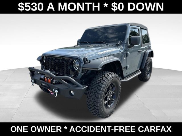 Anvil Clearcoat 2025 Jeep Wrangler SUV / Crossover Four-Wheel Drive 6-Speed Manual