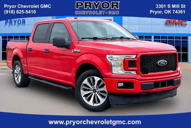 Race Red 2018 Ford F-150 XL SuperCrew RWD Pickup Truck 4X2 Automatic