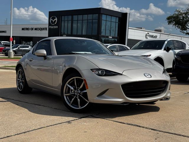 Quartz Metallic 2023 Mazda MX-5 Miata RF Grand Touring RWD Convertible Rear-Wheel Drive 6-Speed Automatic