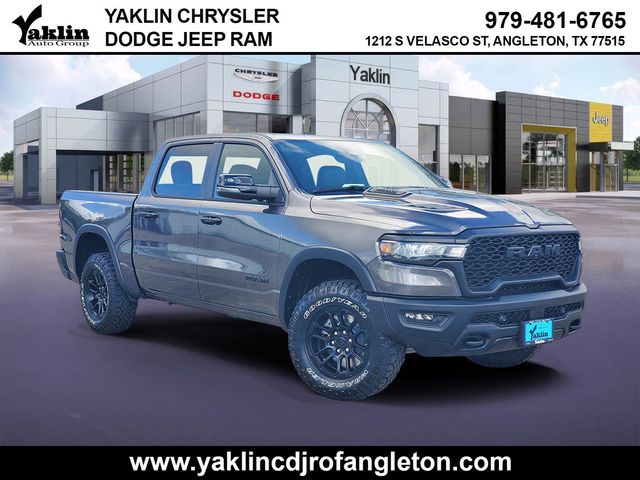 Gray (Granite Crystal Metallic Clearcoat) 2026 RAM 1500 Pickup Truck Four-Wheel Drive 8-Speed Automatic