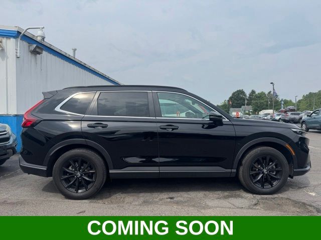 Crystal Black Pearl 2025 Honda CR-V Hybrid SUV / Crossover All-Wheel Drive Continuously Variable Transmission