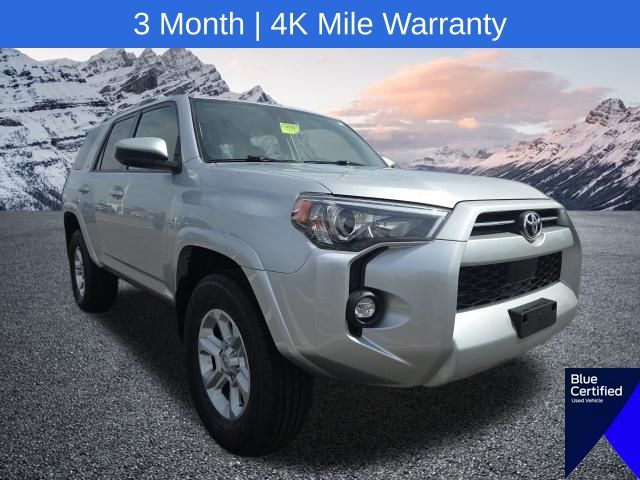 Classic Silver Metallic 2021 Toyota 4Runner SR5 4WD SUV / Crossover Four-Wheel Drive 5-Speed Automatic Overdrive