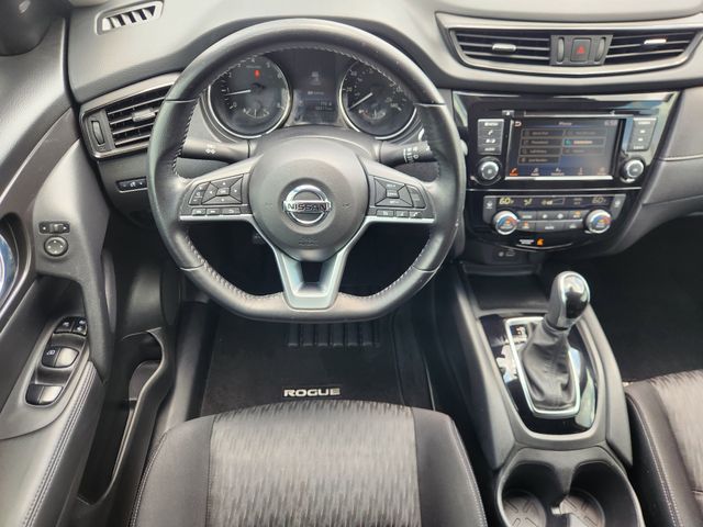 2020 Nissan Rogue SV White at South Houston Nissan