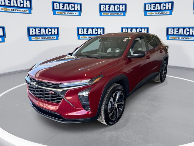 Red (Crimson) 2025 Chevrolet Trax RS with 1RS FWD SUV / Crossover Front-Wheel Drive 6-Speed Automatic