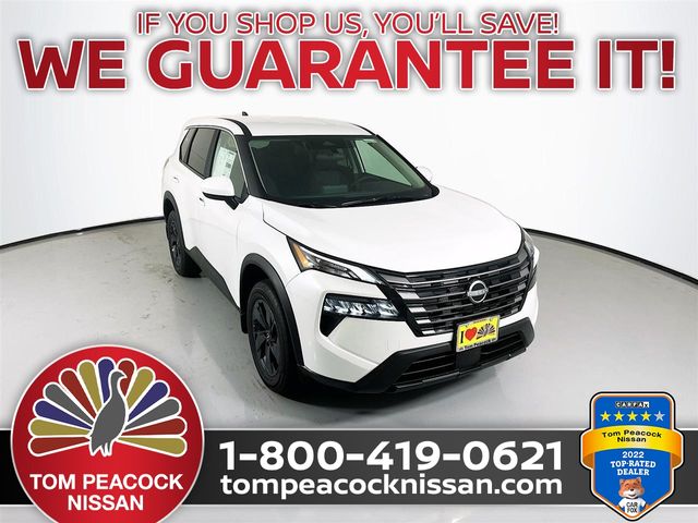 Everest White Pearl Tricoat 2026 Nissan Rogue SUV / Crossover Front-Wheel Drive Continuously Variable Transmission