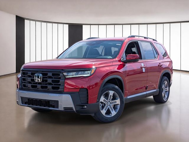 Red 2026 Honda Pilot EX-L FWD SUV / Crossover Front-Wheel Drive Automatic